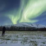 بيت خشبي Lyngen North *