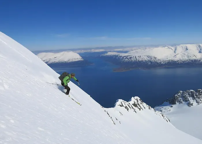 Lyngen North Деревянный коттедж *