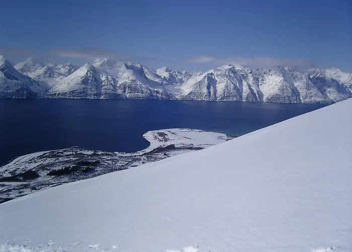 Деревянный коттедж Lyngen North *